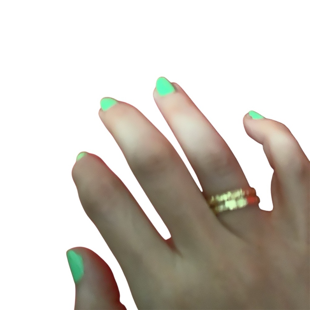 Set of two stacking rings gold tone